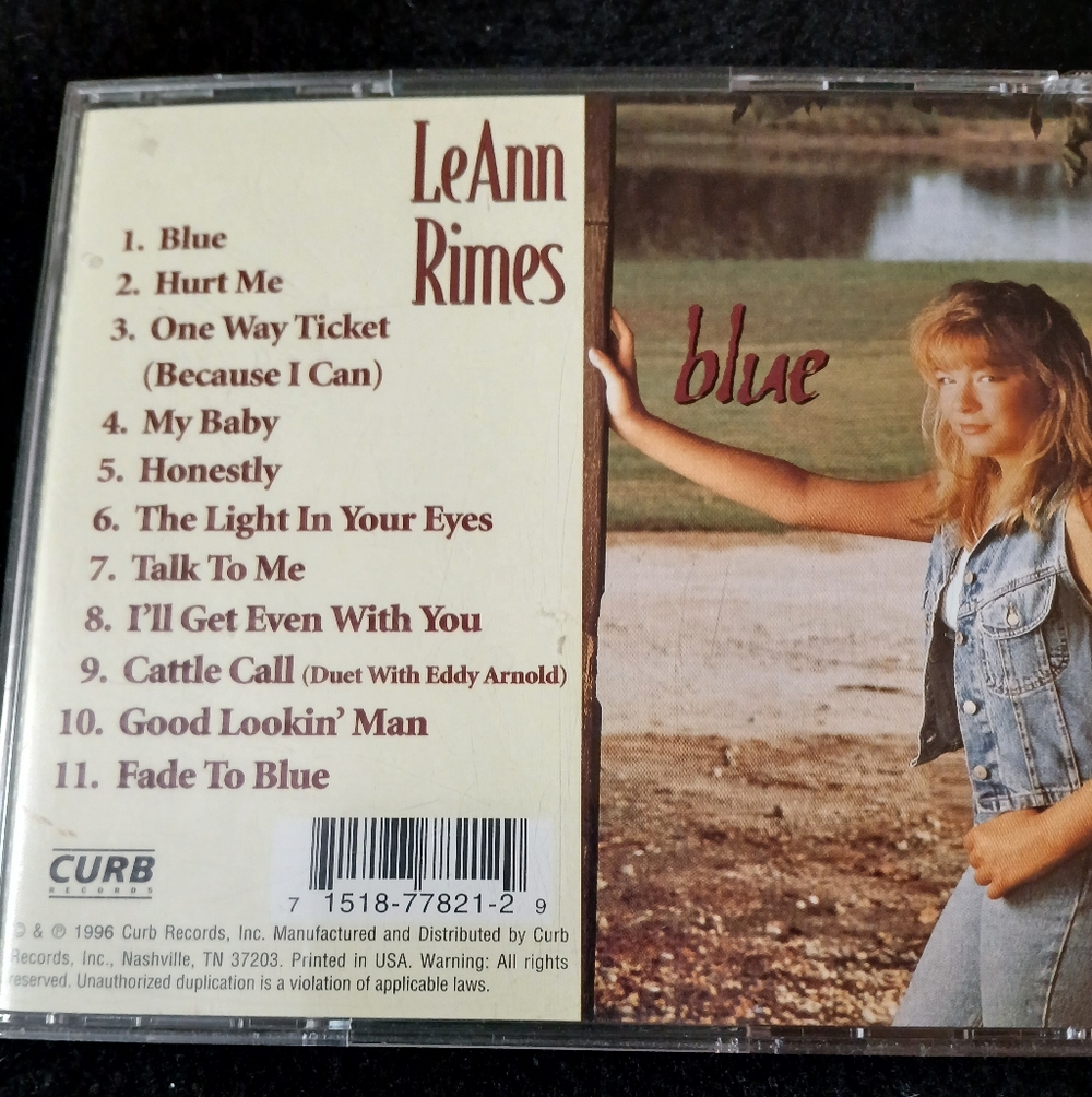 LeAnn Rimes 'Blue' CD - Picture 2 of 2